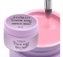 База для нігтів Komilfo Color Base French 007 HEMA/TPO free, 30 мл