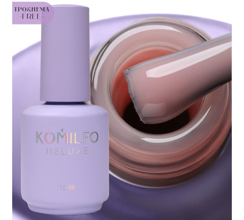 Nail base Komilfo Color Base French 011 HEMA/TPO free, 15 ml