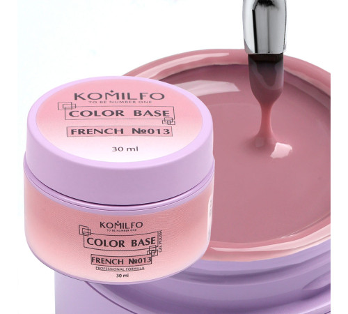 Nail base Komilfo Color Base French 013 HEMA/TPO free, 30 ml