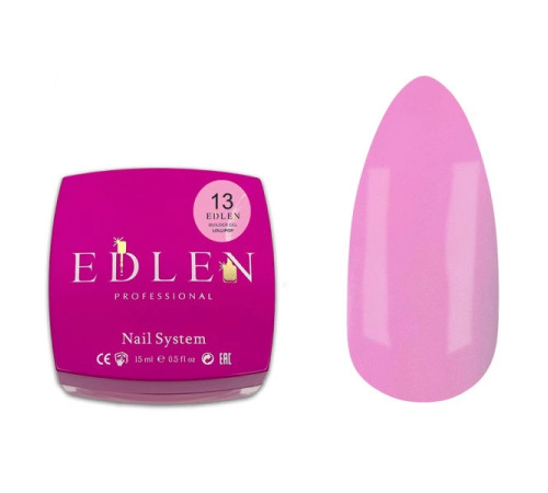 Гель Edlen Builder Gel Lollipop №13, рожевий, 15 мл
