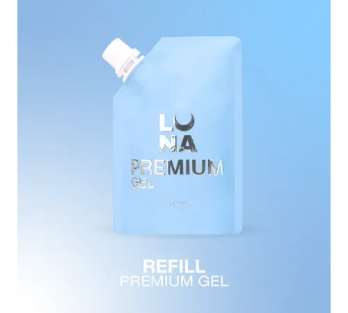 Гель Luna Gel Premium №19 ніжний рожевий, 100 мл