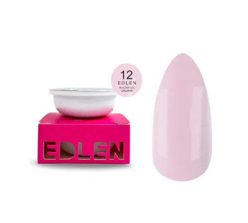 Гель для нігтів Refill Edlen Builder Gel Lollipop №12, 15 мл