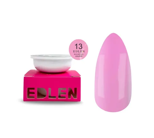 Гель для нігтів Refill Edlen Builder Gel Lollipop №13, 15 мл