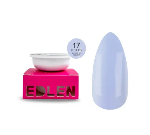 Гель для нігтів Refill Edlen Builder Gel Lollipop №17, 15 мл