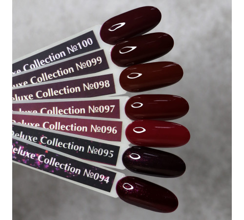 Gel polish Komilfo Deluxe Series No. D094 HEMA/TPO free, bright plum with shimmer, 8 ml