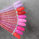 Gel polish Komilfo Deluxe Series No. D184 HEMA/TPO free, light lilac-purple enamel, 8 ml