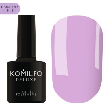 Гель-лак Komilfo Deluxe Series №D184 HEMA/TPO free, світлий бузково-ліловий емаль, 8 мл