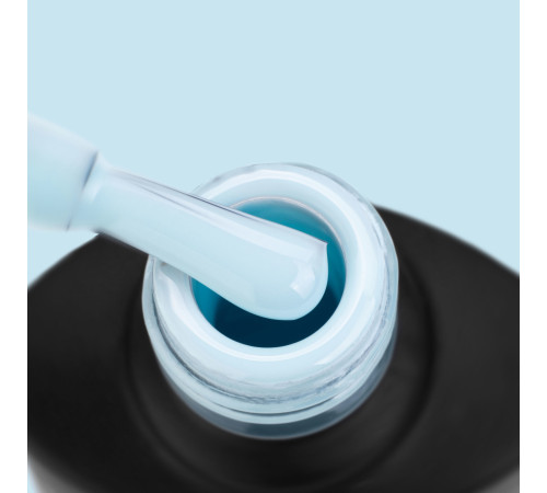 Gel polish Komilfo Deluxe Series No. D195 HEMA/TPO free, pastel blue enamel, 8 ml