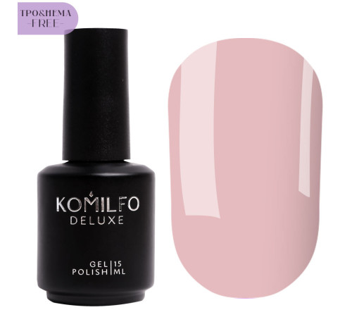 Gel polish Komilfo French Collection No.F004 HEMA/TPO free, (pearl pink enamel for French) 15 ml