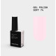 Gel nail polish BIBLIOTEKA No. 074 Soft, tenderness, 10 ml