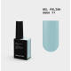 BIBLIOTEKA Gel Nail Polish No. 077, Aqua, water, 10 ml