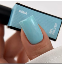 Гель-лак для нігтів BIBLIOTEKA №077, Aqua, вода, 10 мл