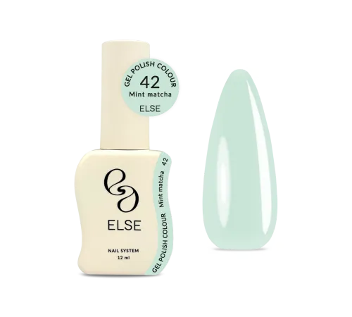 Else Colour Gel Nail Polish No. 042 Mint matcha, 12 ml