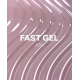 Liquid modeling gel for nails Easy Fast gel ASH, smoky, 15 ml