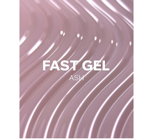 Liquid modeling gel for nails Easy Fast gel ASH, smoky, 30 ml