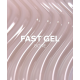 Liquid modeling gel for nails Easy Fast gel Bone, cream, 30 ml