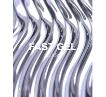 Рідкий моделюючий гель для нігтів Easy Fast gel Glass, прозорий, 15 мл