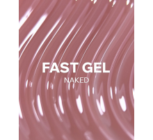 Рідкий моделюючий гель для нігтів Easy Fast gel Naked, нюд, 30 мл