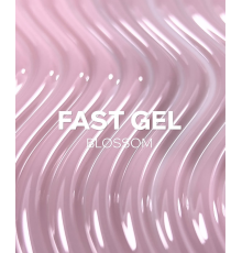 Жидкий модельирующий гель для ногтей Easy Fast gel Blossom, розовый нюд, 15 мл