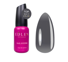 Топ для гель лаку Edlen Black top №12, 9 мл
