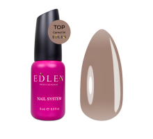 Top for gel varnish Edlen Camel top No. 04, 9 ml