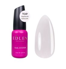Топ для гель лака Edlen Coconut top №02, 9 мл