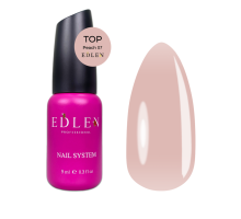 Топ для гель лака Edlen Peach top №07, 9 мл