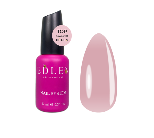 Edlen Powder top for gel polish No. 03, 9 ml
