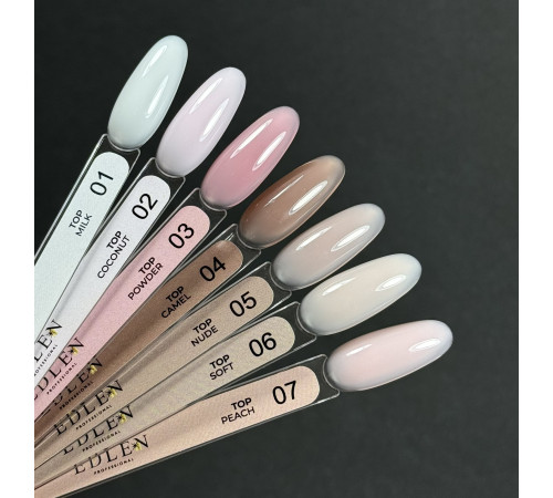 Top for gel polish Edlen Soft top No. 06, 9 ml