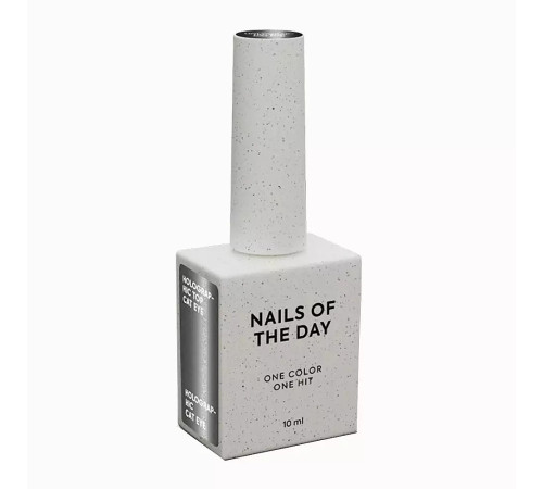 NAILSOFTHENIGHT Holographic Cat eye nail top coat, 10 ml