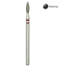 Diamond cutter Nisima P872f023, flame red