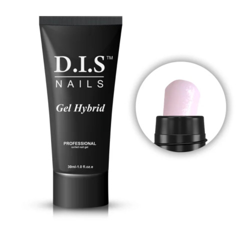Акрил-гель DIS Gel Hybrid polygel №014, 30 мл