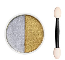 Mirror rub Two Color Magic No. 11 gold silver