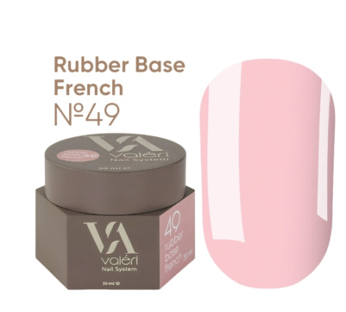База для нігтів Valeri Rubber Base French №049, 30 мл