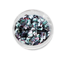 3D Луска Дракона Komilfo № 0021 прямокутник Crystal AB 1 г