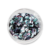 3D Чешуя Дракона Komilfo № 0021 прямоугольник Crystal AB 1 г