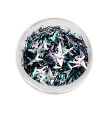 3D Чешуя Дракона Komilfo № 019 стрела Crystal AB 1 г