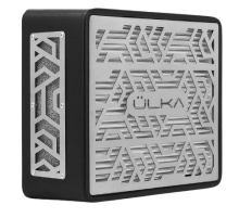Витяжка ULKA X2F Premium з HEPA фільтром, чорна настільна, 90 Вт