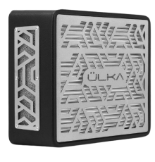 Вытяжка ULKA X2F Premium с HEPA фильтром, черная настольная, 90 Вт.