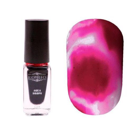 Aqua Drops Komilfo Dark Pink №006 5 мл