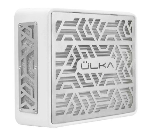 Витяжка ULKA X2F Premium з HEPA фільтром, біла настільна, 90 Вт
