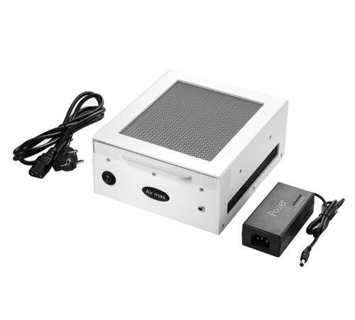 Manicure extractor Air max NF 11 PLUS White mesh with filter, 60 W