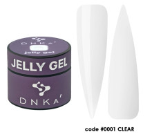 Гель желе DNKA Jelly Gel №01 Clear, 15 мл