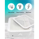 Витяжка для манікюру GLOBAL GF-007, біла, 120 W