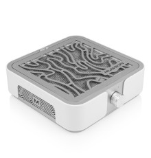 Вытяжка для маникюра MUSSON X3 Silver с фильтром HEPA, 72 Вт