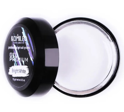 Komilfo Gel Premium Bright White 15 г