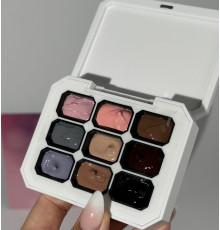 Гелевые краски PinkOff Autumn Ombre без липкого слоя, 9 цветов