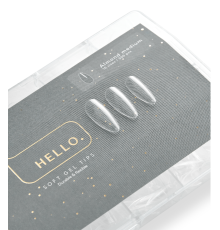 Gel tips HEYLOVE Almond Medium, 500 pcs