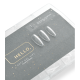 Гелевые типсы HEYLOVE Almond Medium миндаль средний, 500 шт