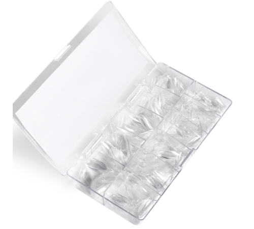 Гелевые типсы HEYLOVE Almond Medium миндаль средний, 500 шт